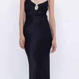 Bec and Bridge Cedar City Maxi Dress - Black/Ivory size 6 for rent on The Volte - image 3