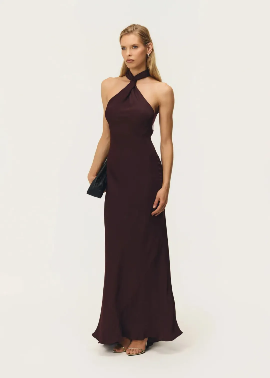 Arcina Ori Avaline Dress Plum Size S / AU 8 for rent on The Volte - main image
