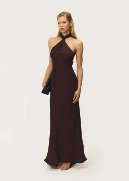 Arcina Ori Avaline Dress Plum Size S / AU 8 for rent on The Volte - image 4