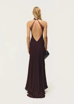Arcina Ori Avaline Dress Plum Size S / AU 8 for rent on The Volte - image 5