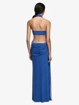 BEC & BRIDGE CHARLIZE HALTER MAXI BLUE / SIZE 10 for rent on The Volte - image 2
