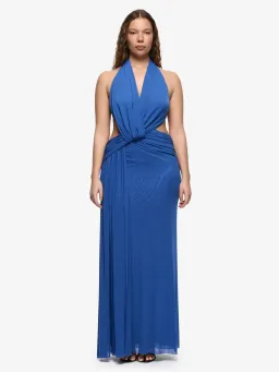 BEC & BRIDGE CHARLIZE HALTER MAXI BLUE / SIZE 10 for rent on The Volte - image 5