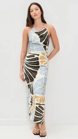 Sir The Label Lola Pleated Midi Dress for rent on The Volte - image 4