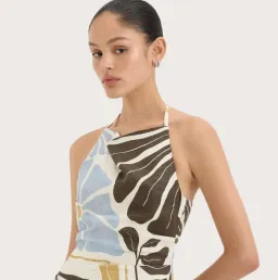Sir The Label Lola Pleated Midi Dress for rent on The Volte - image 3