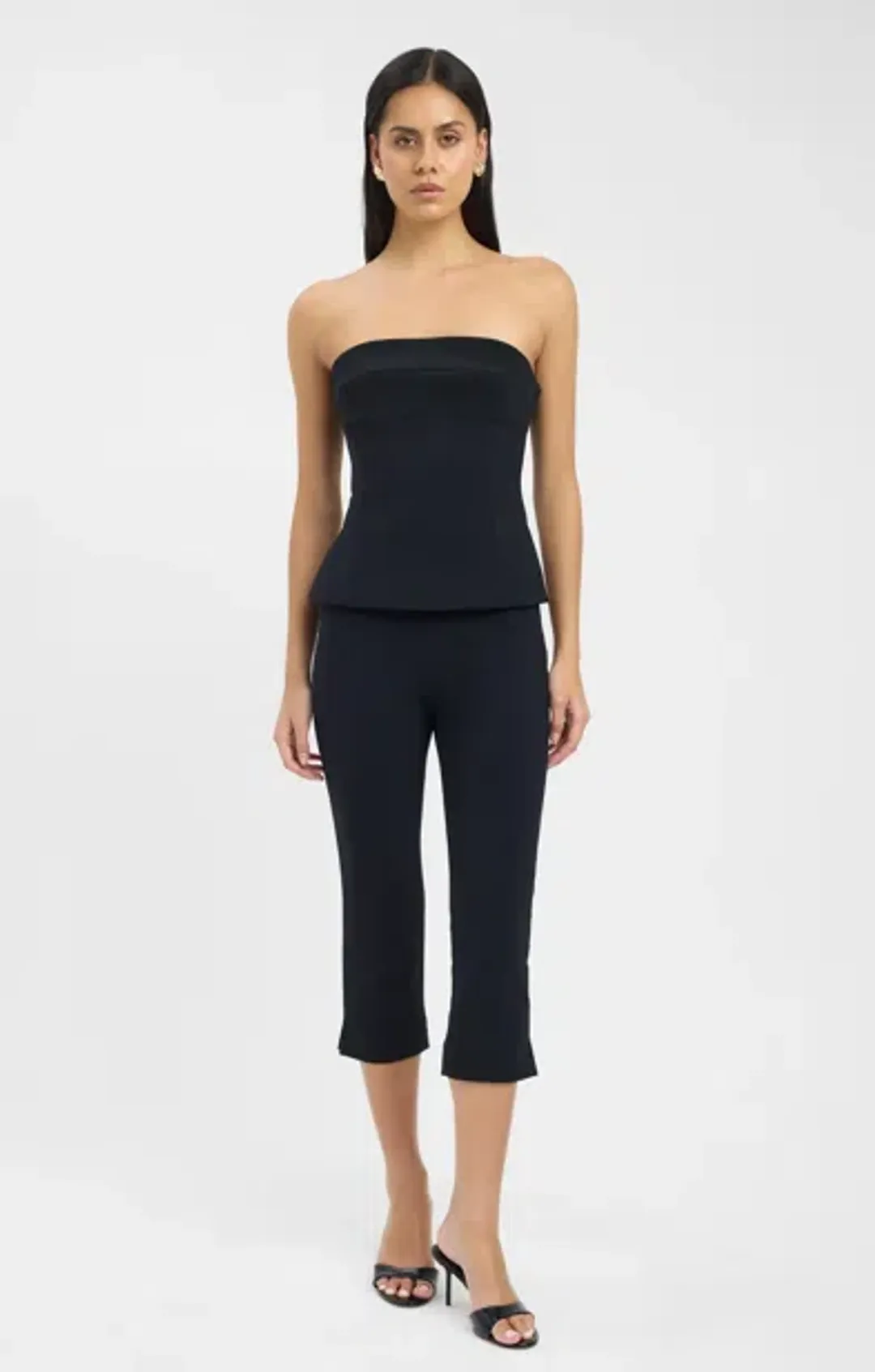 Kookai Alto Linear Strapless Top & Alto Capri Pant for rent on The Volte - main image
