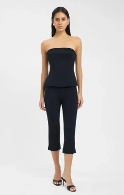 Kookai Alto Linear Strapless Top & Alto Capri Pant for rent on The Volte - image 1