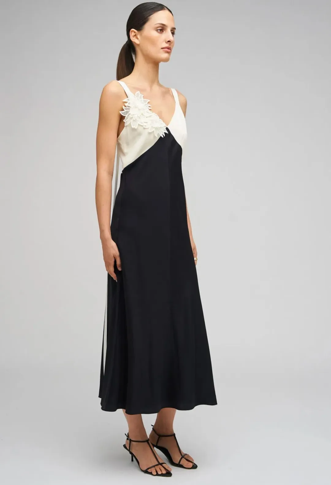 Oroton Mesh Flower Slip Dress for rent on The Volte - main image