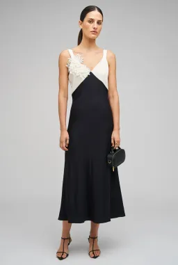 Oroton Mesh Flower Slip Dress for rent on The Volte - image 1