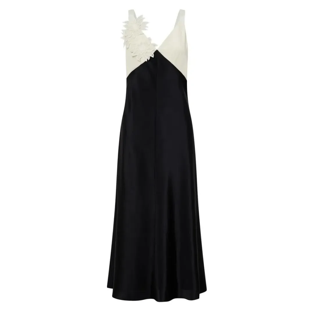 Oroton Mesh Flower Slip Dress for rent on The Volte - main image