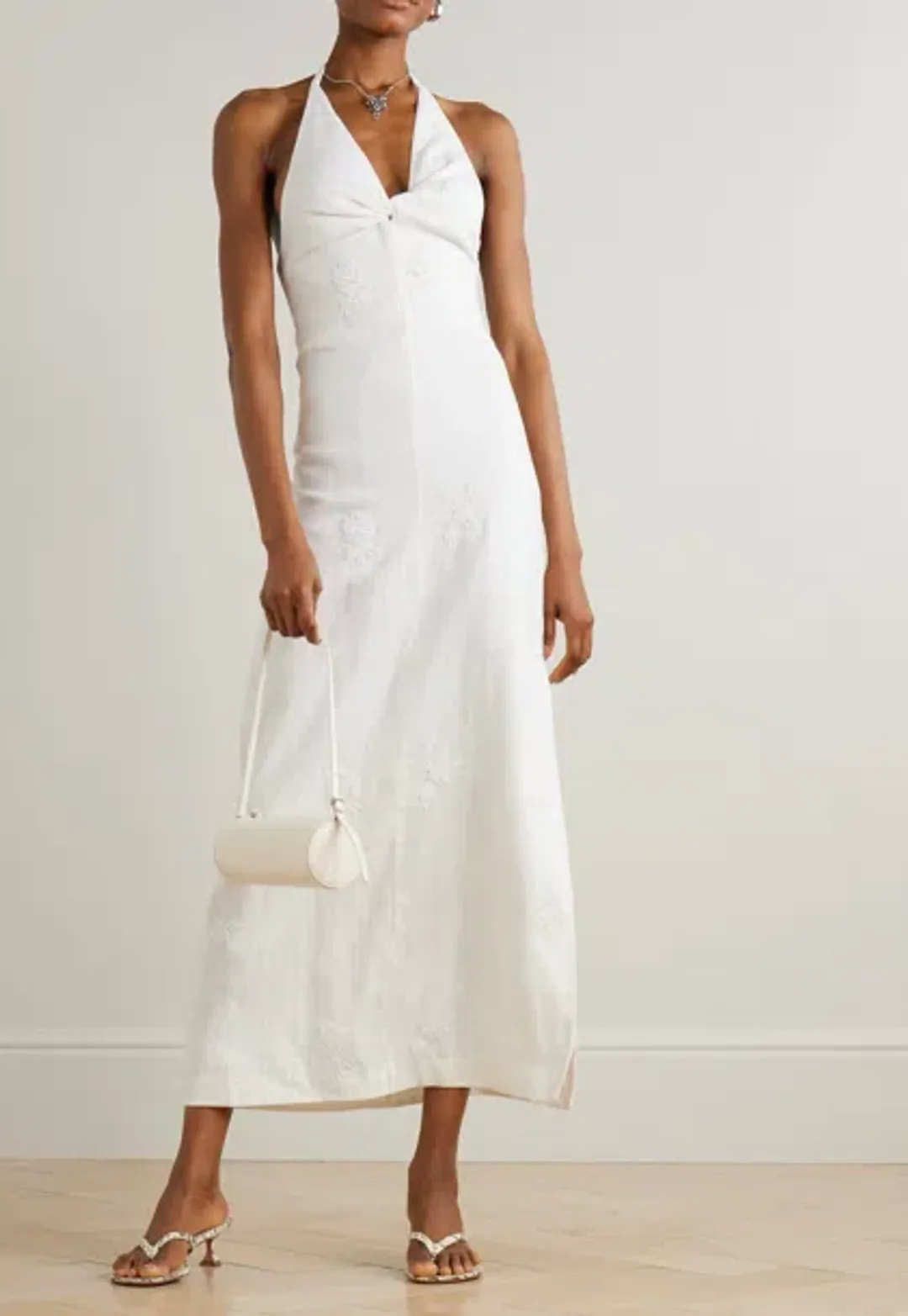 Sir The Label Alessandra Midi Dress for rent on The Volte - main image