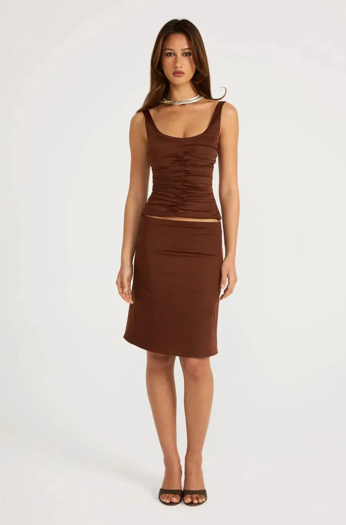 Ancegria, Atlein Midi set, Brown, Size 8, Midi - Image 1