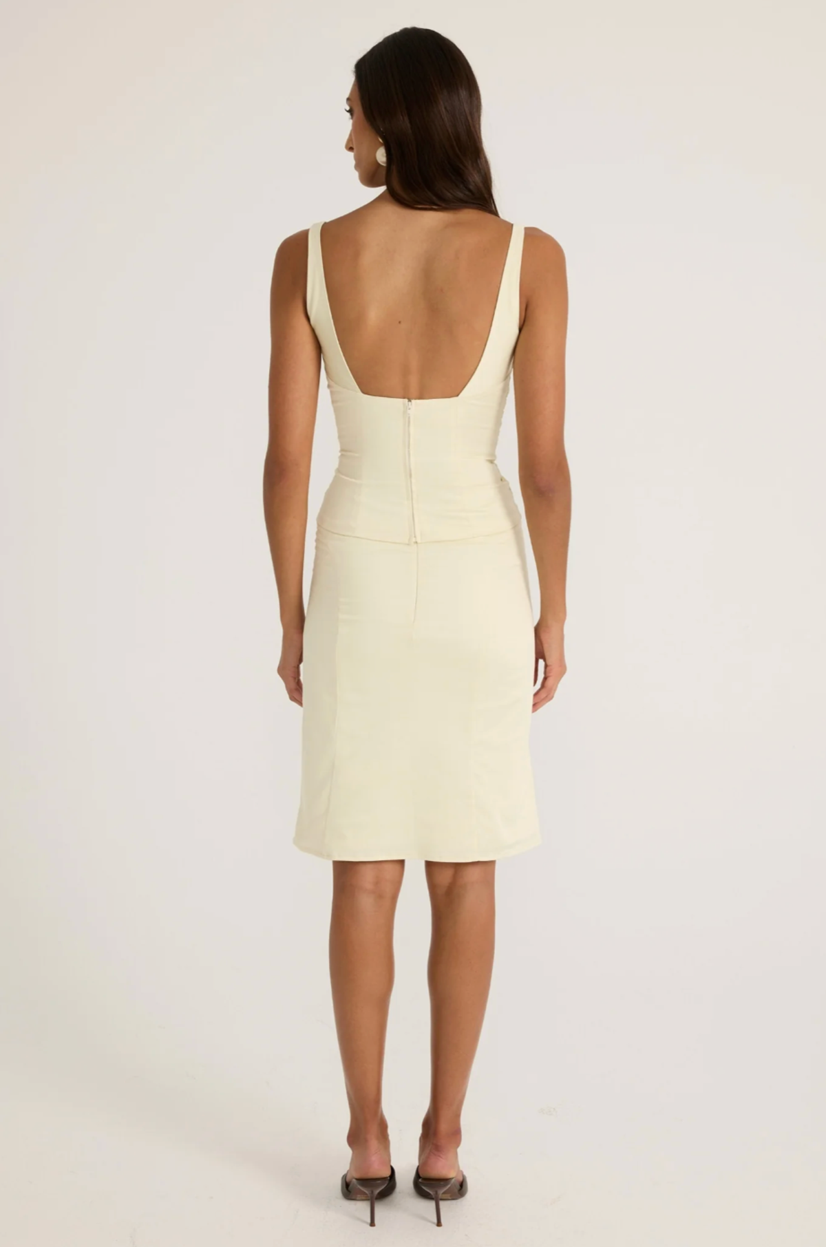 Ancegira, Atlein Midi set, cream, size 8, midi - Image 3