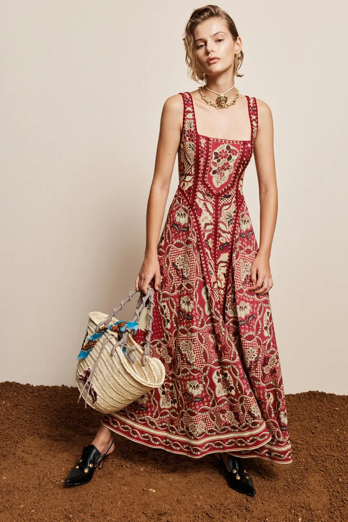 Alemais Kenny Midi Dress - AU 6 - Image 4