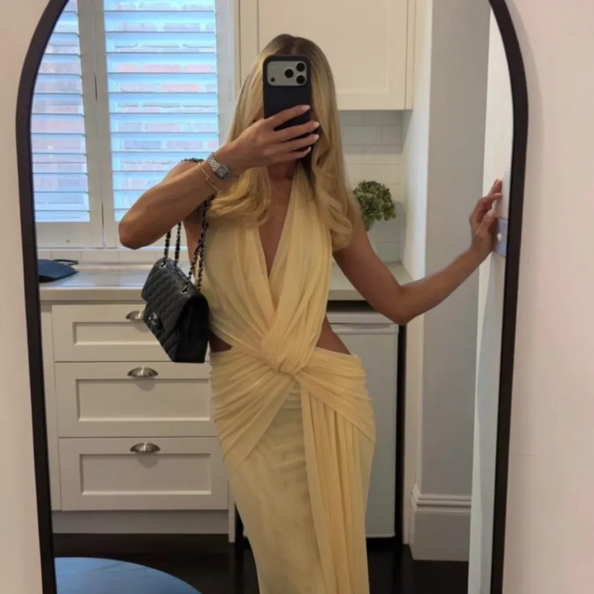 Bec & Bridge Charlize Halter Maxi Dress Size 10 - Image 5