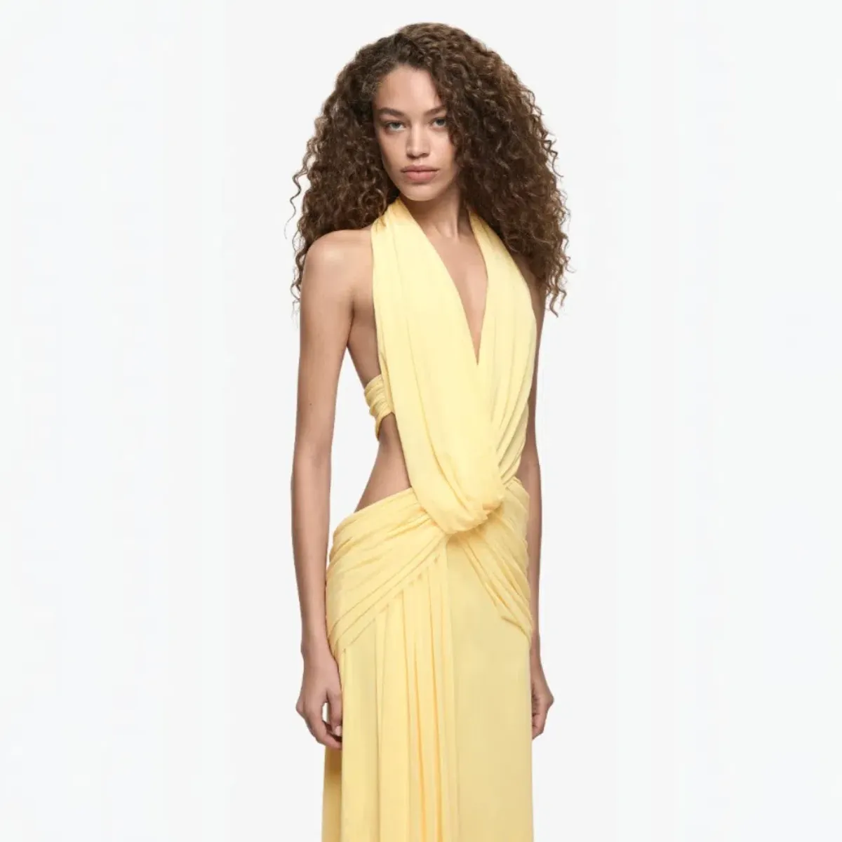 Bec & Bridge Charlize Halter Maxi Dress Size 10 - Image 3