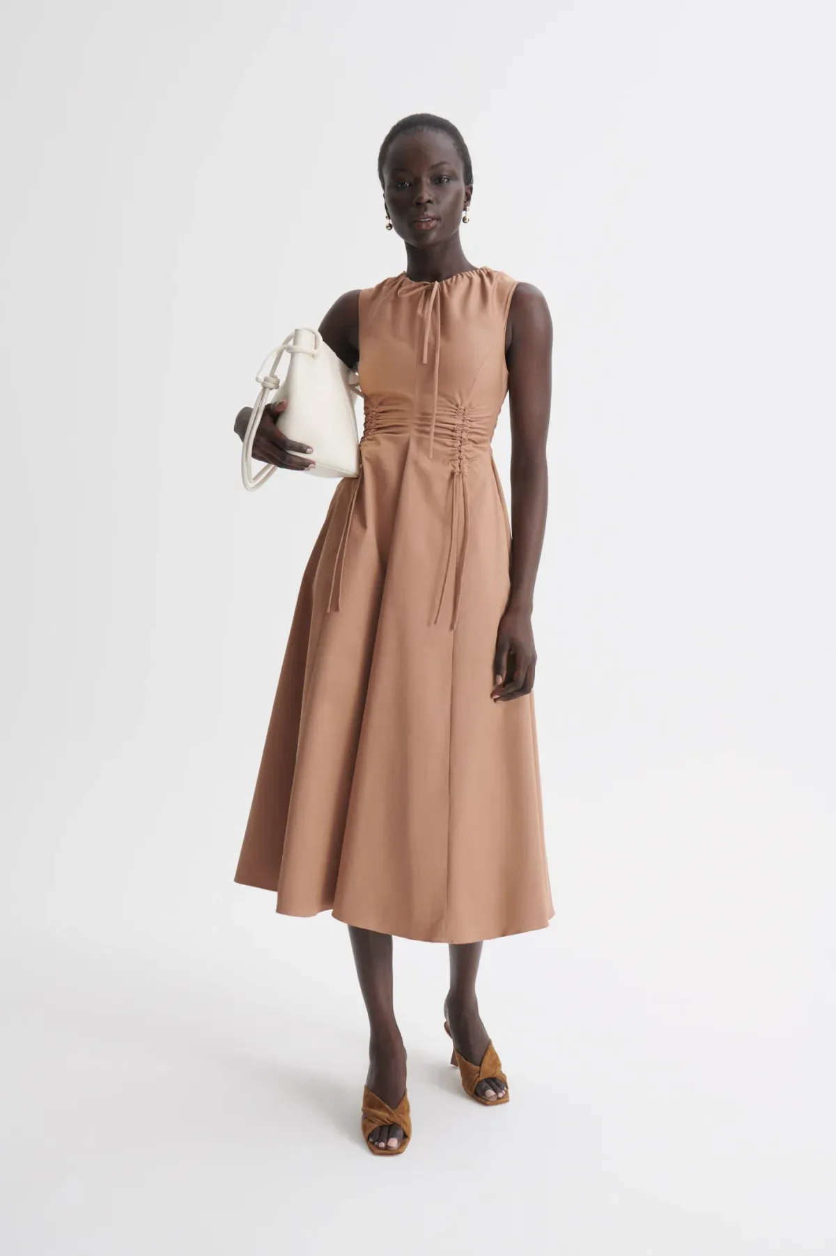 Scanlan Theodore COTTON SATEEN CARGO DRESS Size 10 - Image 1