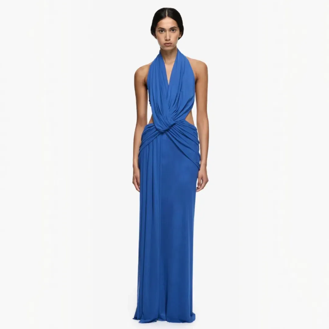Bec And Bridge Charlize Halter Maxi Dress Size 10 for rent on The Volte - main image