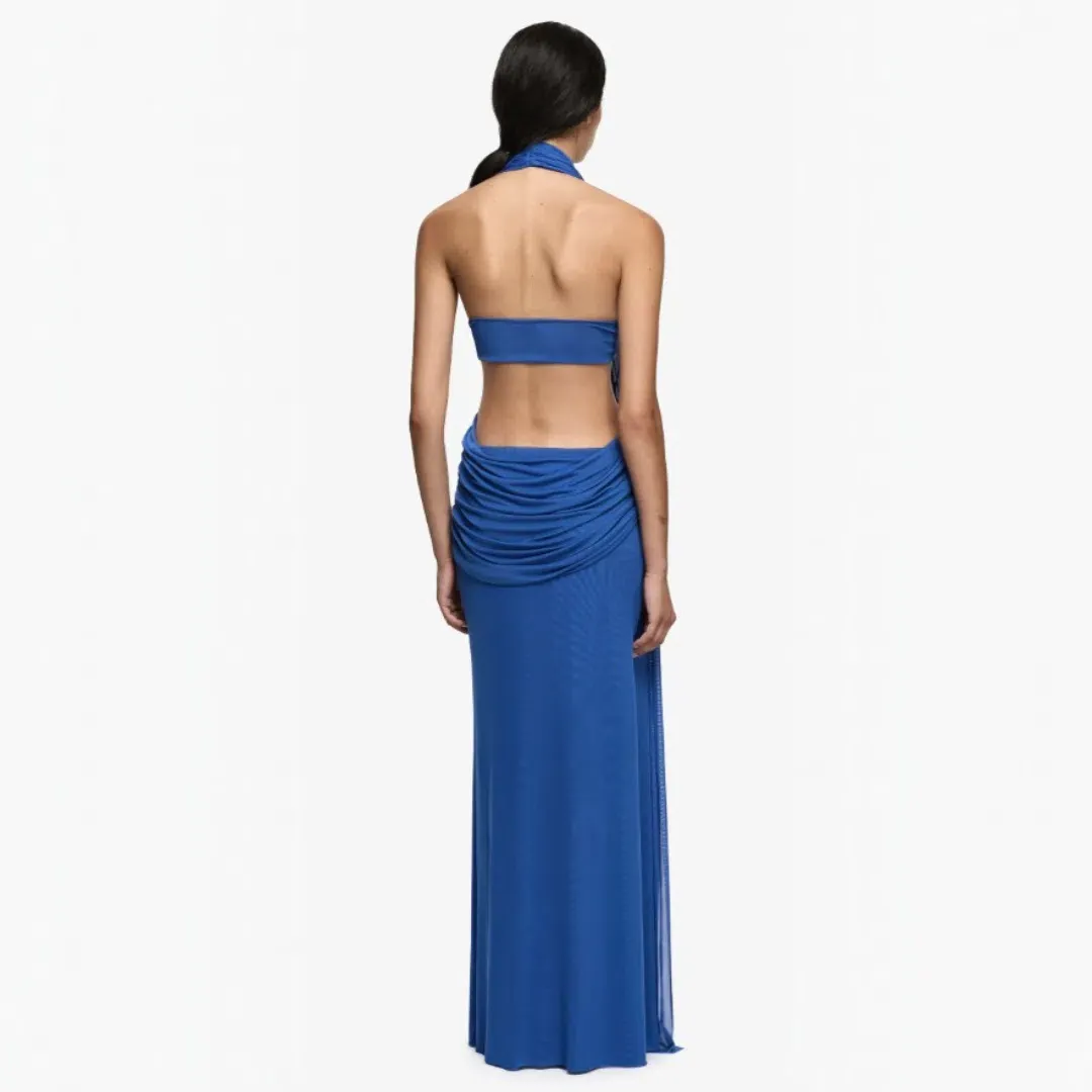 Bec And Bridge Charlize Halter Maxi Dress Size 10 for rent on The Volte - main image