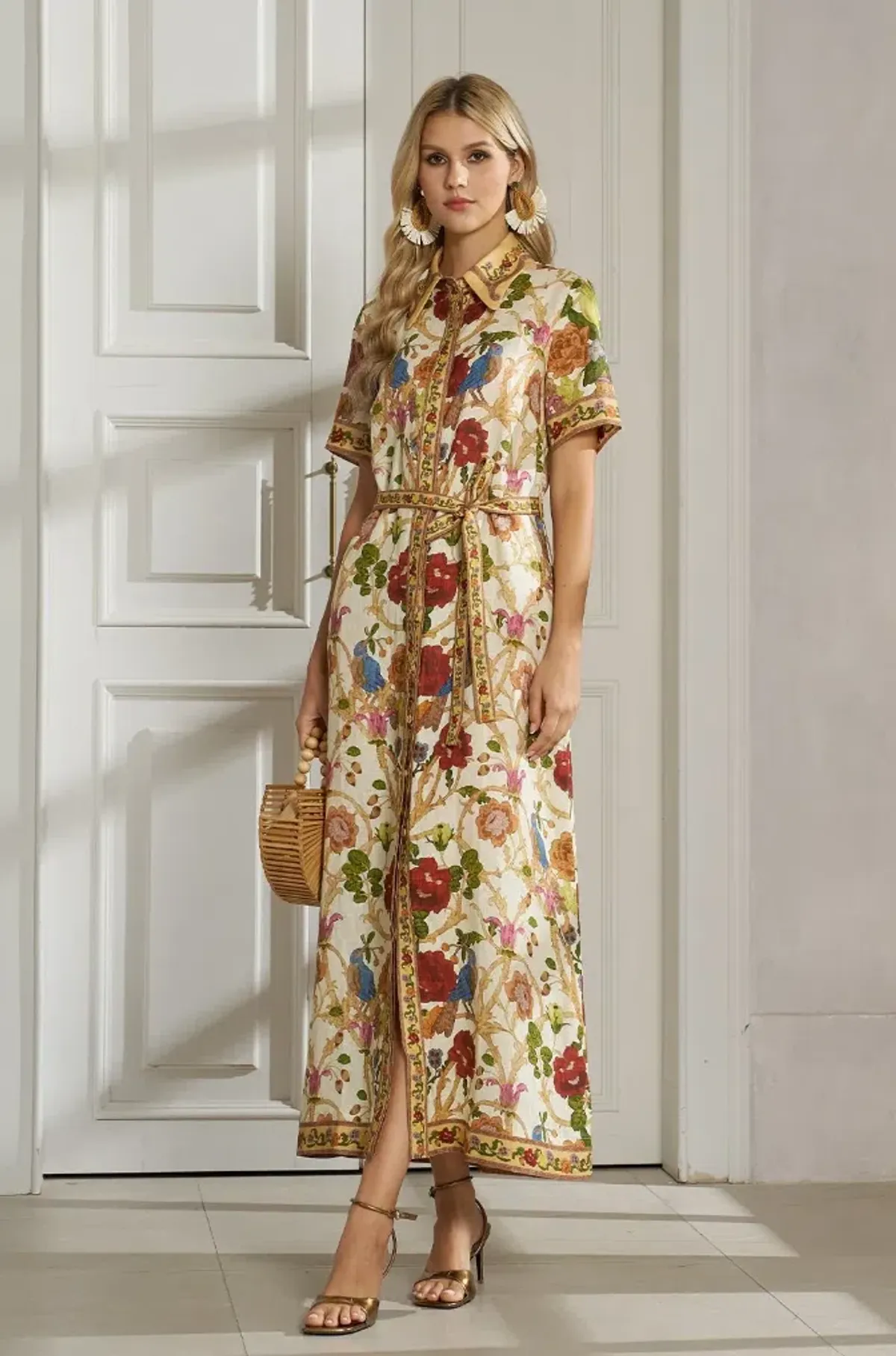 Alémais NISSA LINEN SHIRTDRESS 14 - Image 3