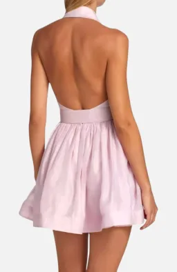 Zimmermann High Tide Tuxedo Mini Dress Lilac 2 / AU 12 for rent on The Volte - image 3