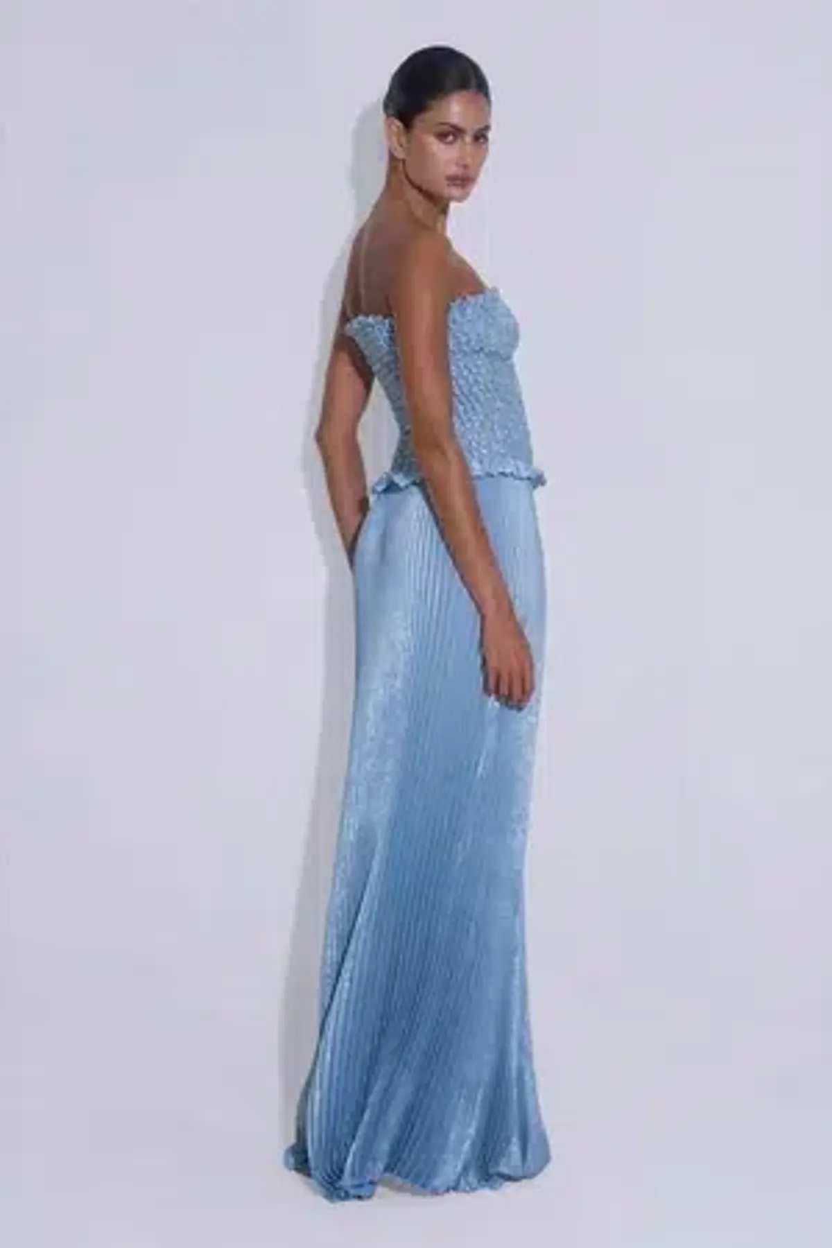 L'idée Maya Maxi Gown - Artic Shimmer - Size 12 - Image 3