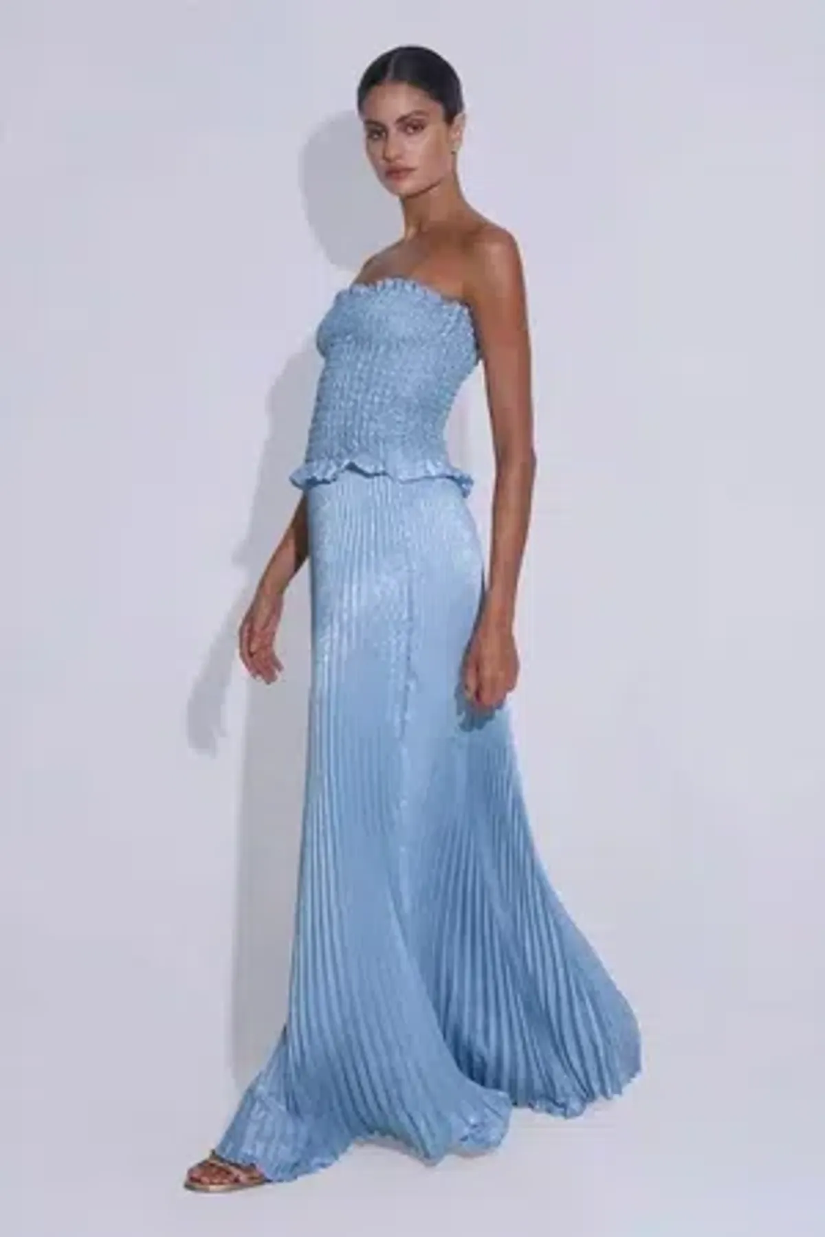 L'idée Maya Maxi Gown - Artic Shimmer - Size 12 - Image 2