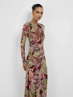 Sheike Elyse Maxi Dress - Print - Size 8 for rent on The Volte - image 2