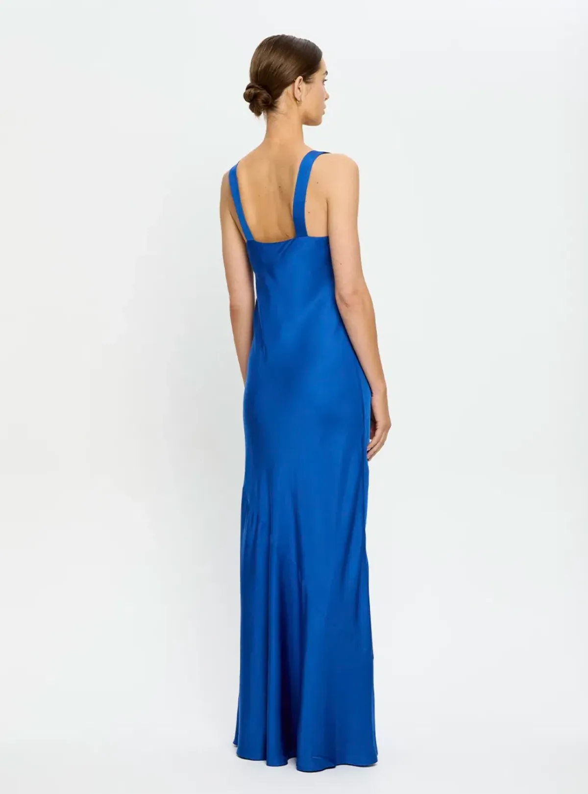 KIVARI Cobalt Blue Cassie Cowl Maxi Dress Size 8 - Image 2