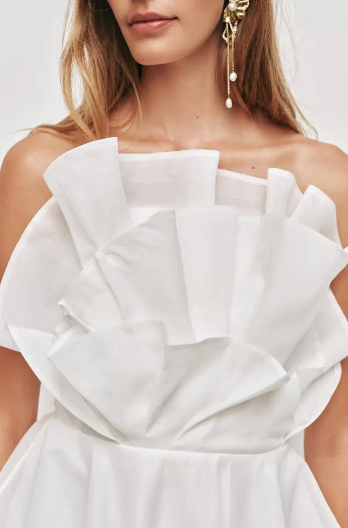 AJE White Selestia Mini Dress Size 8 - Image 3
