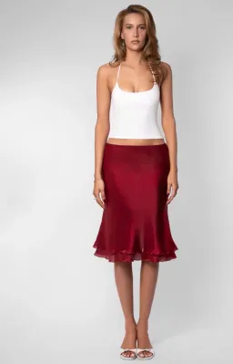 Naomi midi skirt for rent on The Volte - image 4