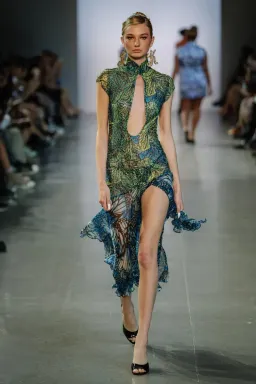 Kim Shui Lace Qi Pao Butterfly Size XS (6) for rent on The Volte - image 1