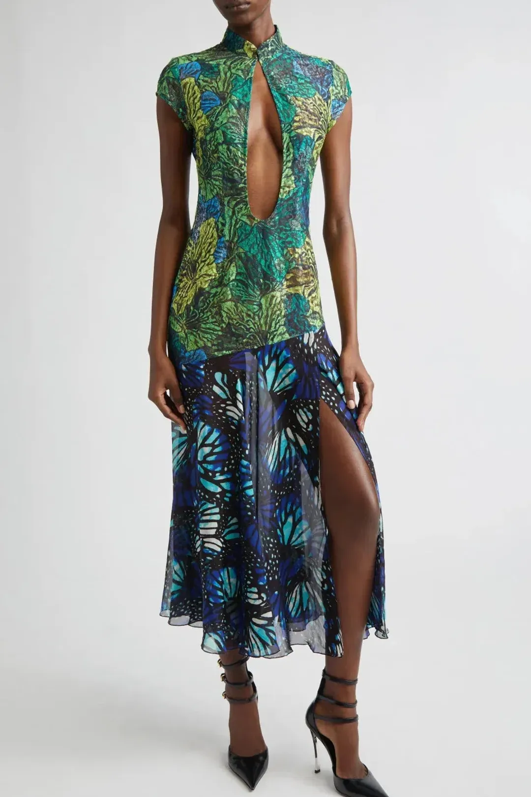 Kim Shui Lace Qi Pao Butterfly Size XS (6) for rent on The Volte - main image