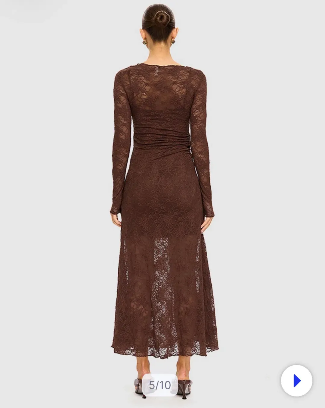 KIVARI - Marie Lace Maxi Dress for rent on The Volte - main image