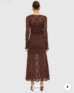 KIVARI - Marie Lace Maxi Dress for rent on The Volte - image 3
