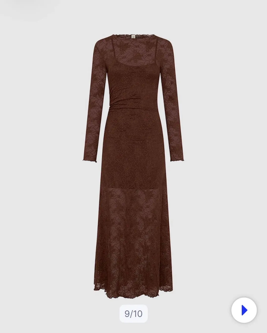 KIVARI - Marie Lace Maxi Dress for rent on The Volte - main image