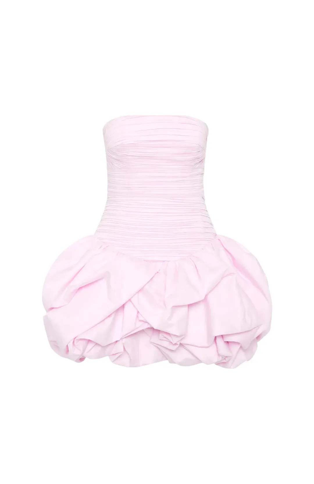 Aje Violette Bubble Hem Mini Dress Pastel Pink AU 12 / L for rent on The Volte - main image