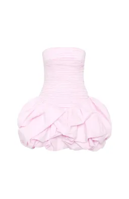 Aje Violette Bubble Hem Mini Dress Pastel Pink AU 12 / L for rent on The Volte - image 4