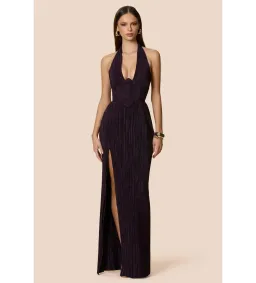 Nookie Belleza Gown in Plum Size L/AU12 for rent on The Volte - image 1