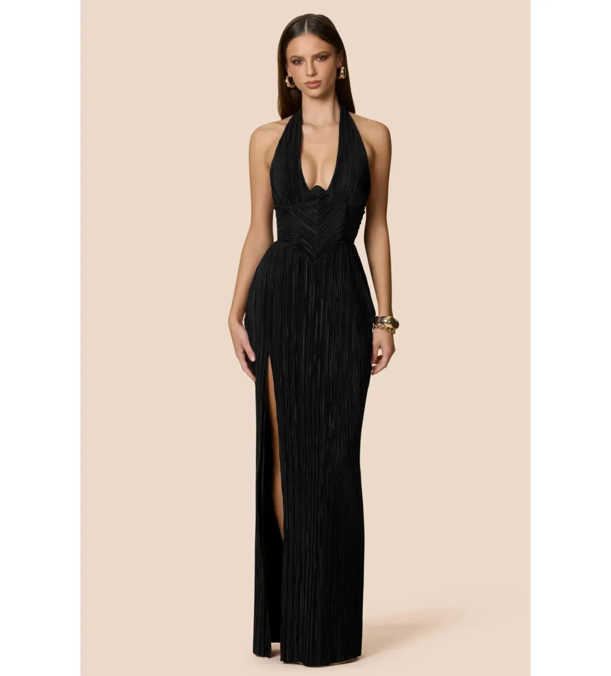Nookie Belleza Gown in Black Size M/AU10 - Image 1