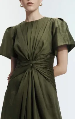 AJE Movement Midi Dress 14 for rent on The Volte - image 2