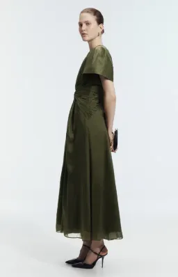 AJE Movement Midi Dress 14 for rent on The Volte - image 4