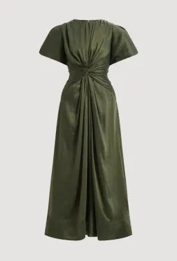 AJE Movement Midi Dress 14 for rent on The Volte - image 5