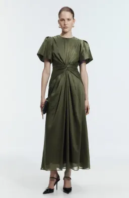 AJE Movement Midi Dress 14 for rent on The Volte - image 1
