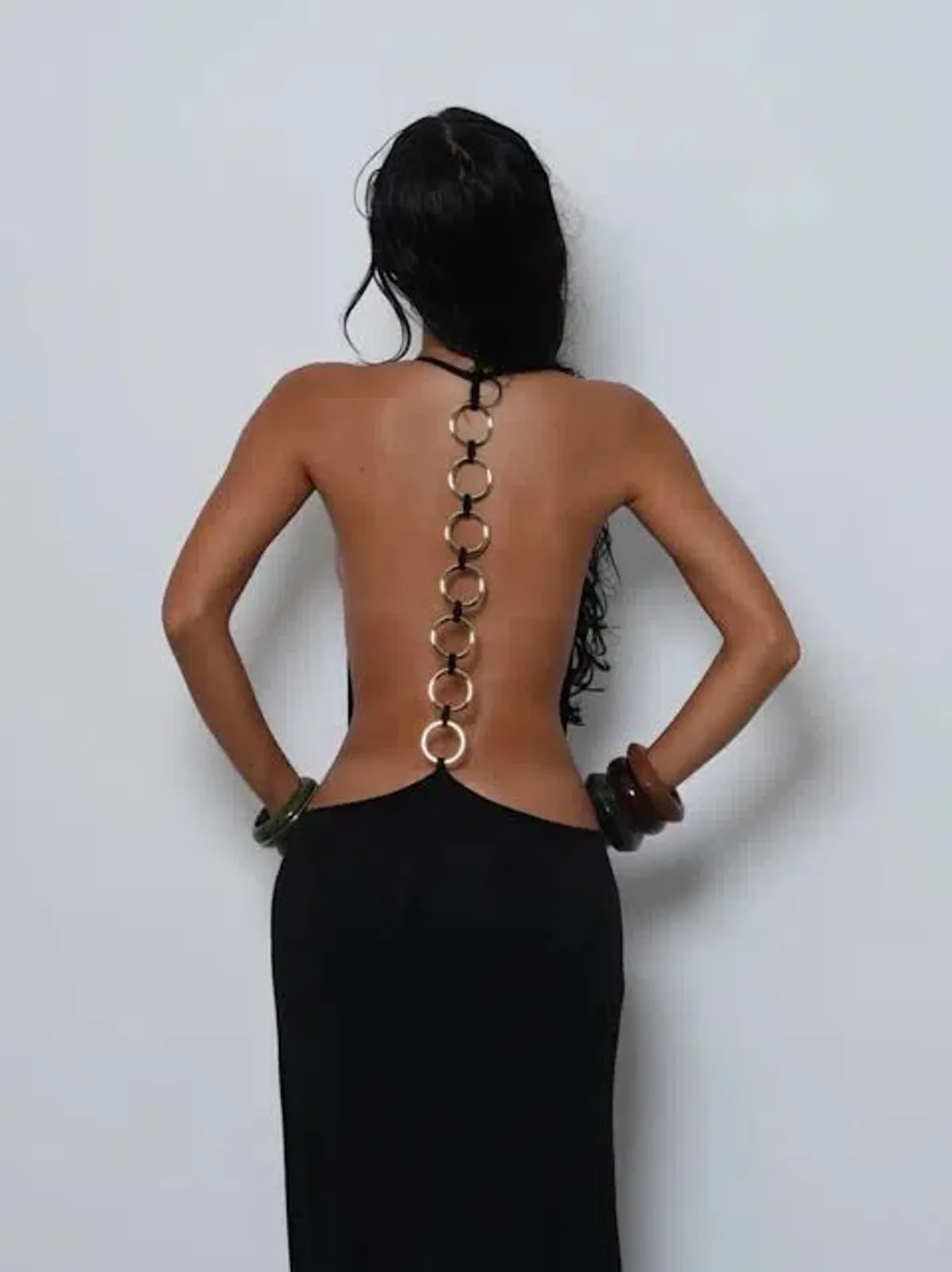 uhlalabyll rio maxi cut out rings dress - Image 1