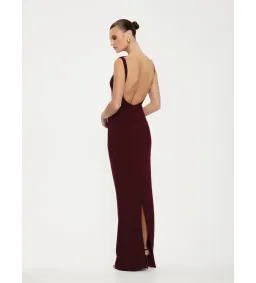 Effie Kats Verona Gown Wine Size S/AU 8 for rent on The Volte - image 3