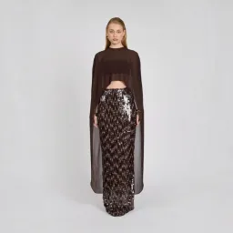 ELIYA THE LABEL Lucia Cape & Marlon Skirt Set Size Small for rent on The Volte - image 4