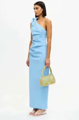 Acler - Bracora Maxi Dress - Blue - Size 8 for rent on The Volte - image 2