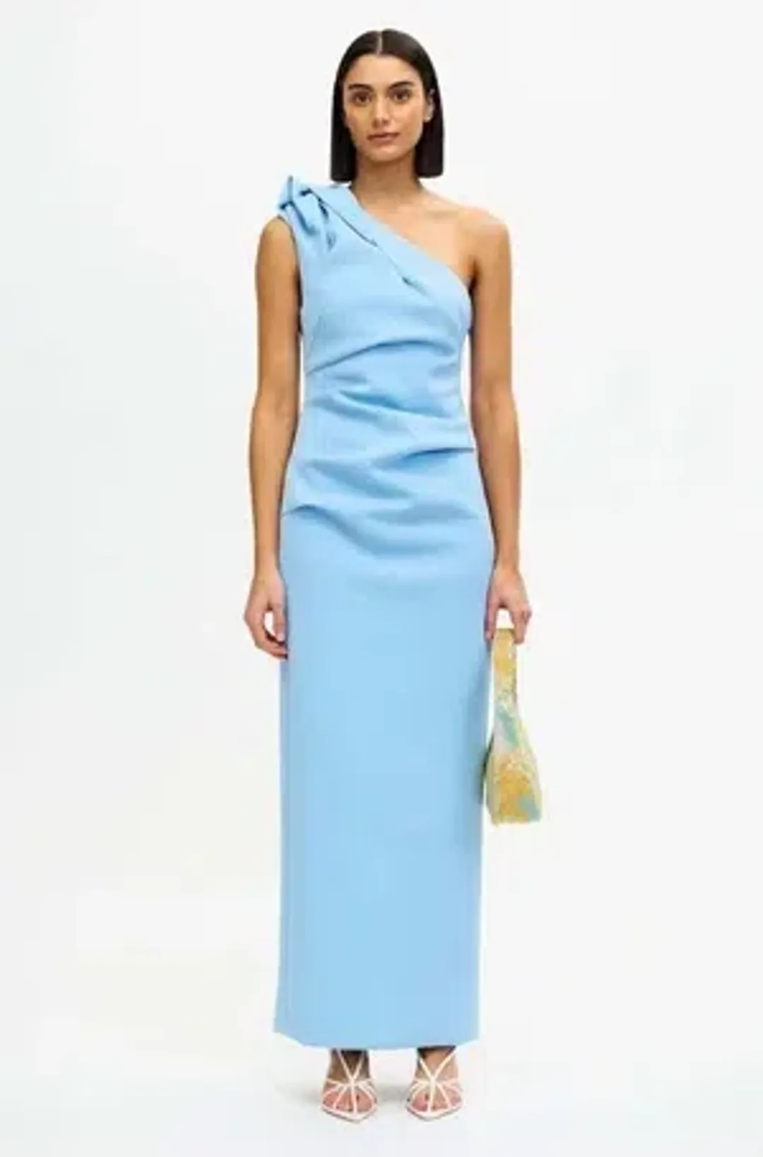 Acler - Bracora Maxi Dress - Blue - Size 8 for rent on The Volte - main image