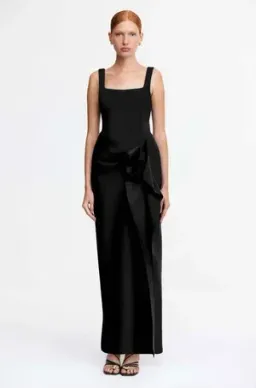 Acler - Tuthill Midi Dress - Black for rent on The Volte - image 1