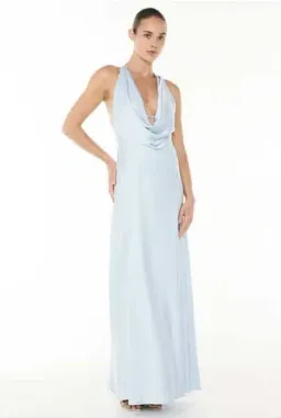 Manning Cartell - Charmed Cowl Slip Dress - Blue - Size 8 for rent on The Volte - image 2